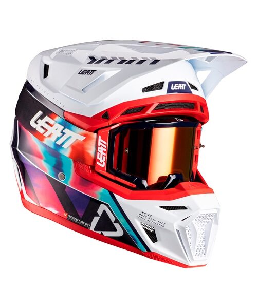 LEATT 8.5 Off-Road Helmet Kit V26 - Goggle Included