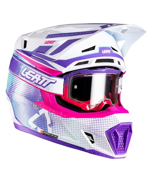 LEATT 7.5 Off-Road Helmet Kit V26 - Goggle Included