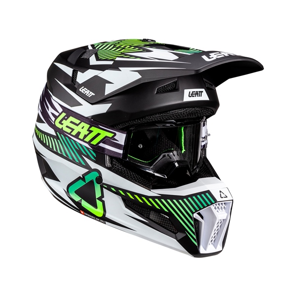 LEATT 3.5 Off-Road Helmet Kit V26 - Goggle Included