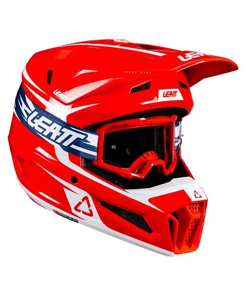 LEATT 3.5 Off-Road Helmet Kit V26 - Goggle Included