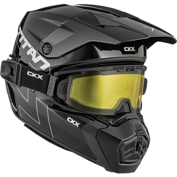 CKX Titan AMS Helmet Solid - Apex Goggle included