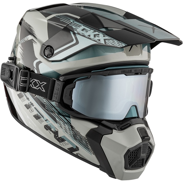 CKX Titan AMS Helmet Concordia - Apex Goggle included
