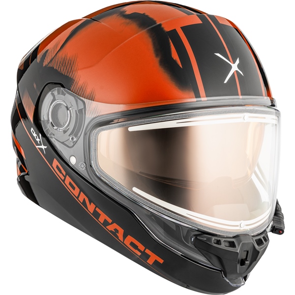 CKX Contact Free-Face Helmet Onyx
