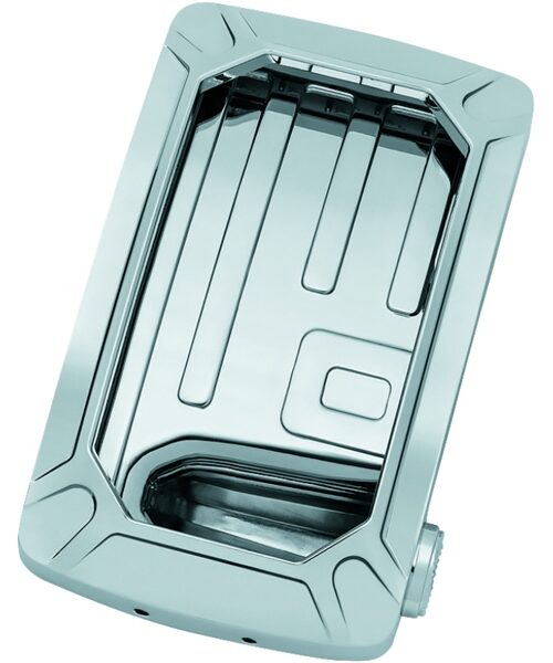 Kuryakyn Nova Curved Vertical Mount Side License Plate Holder