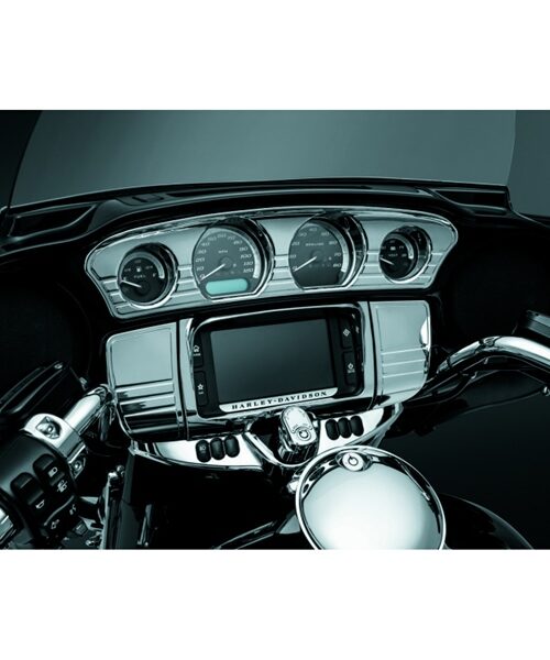 Kuryakyn Deluxe Tri-Line Stereo Trim