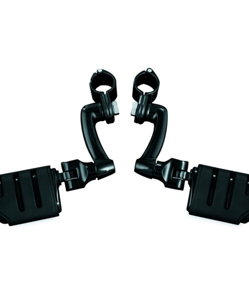 Kuryakyn Longhorn Trident Offset Pegs With Clamp