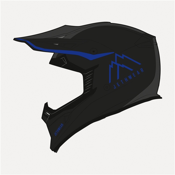 Jethwear Force Backcountry Helmet Solid Color - Without Goggle