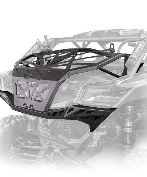 DRT Motorsports Tire Carrier and Rear Bumper System Rear - Steel - Fits Can-am